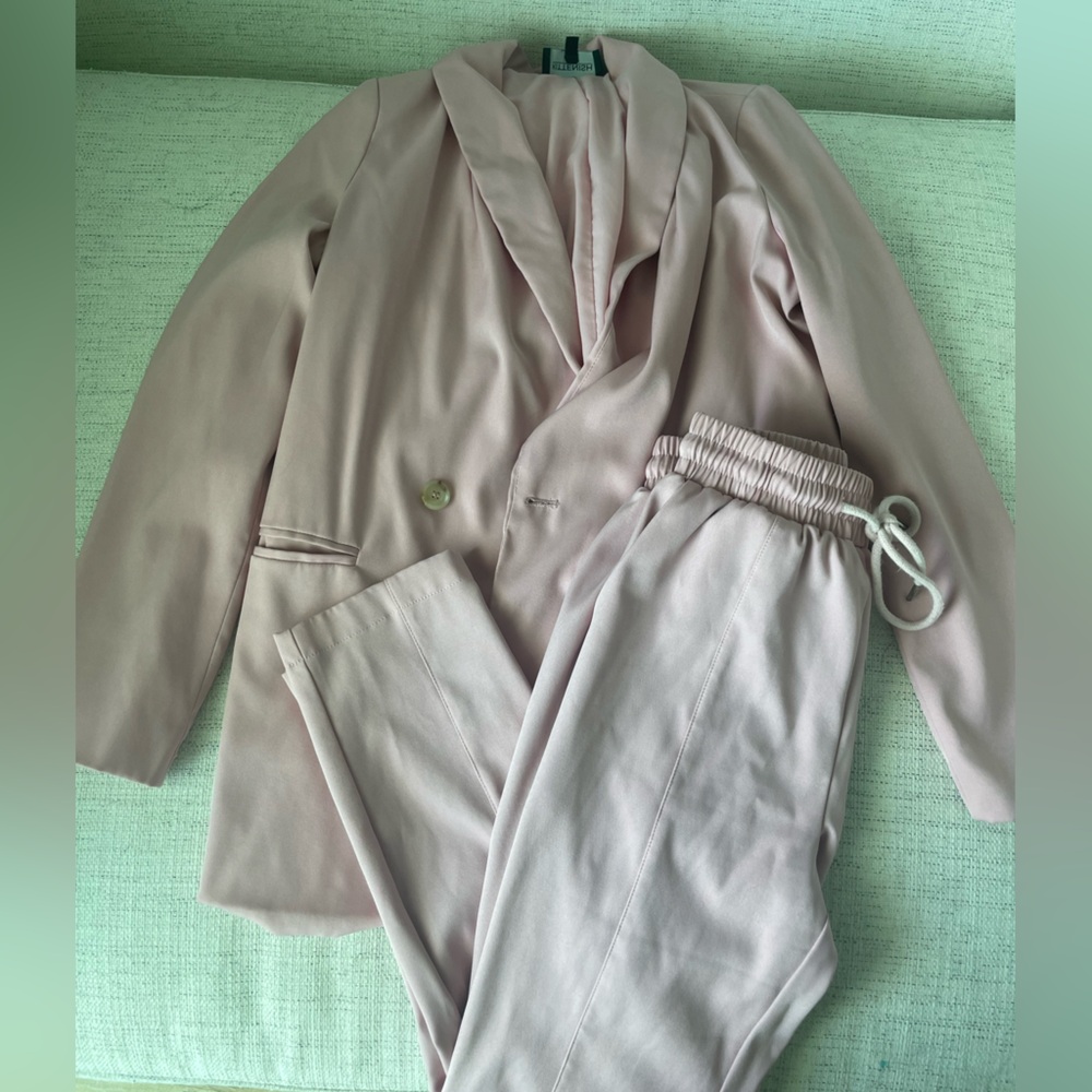 Kittenish “Eye Candy Pink” Suit